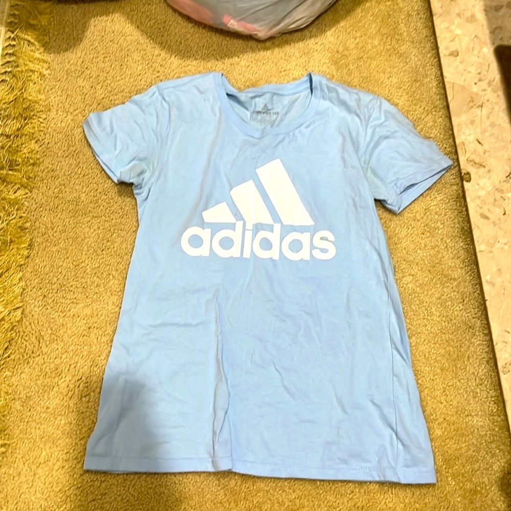 Adidas Light Blue Tee